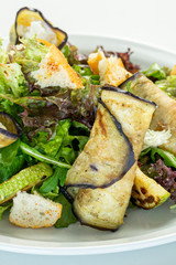 Gourmet food in the restaurant.  Tasty food. 