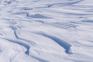 茶臼岳のシュカブラ
