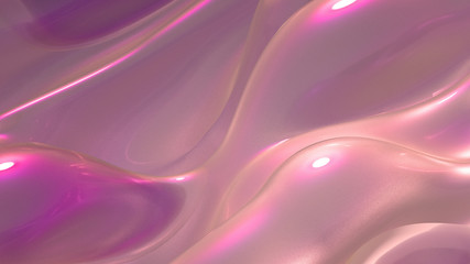 Obraz premium Beautiful, light, elegant background. 3d illustration, 3d rendering.