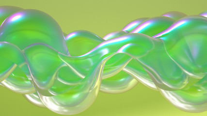 Beautiful, light, elegant background. 3d illustration, 3d rendering.