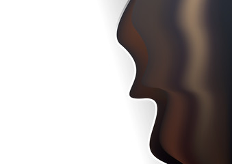 Creative Background vector image design with Copy space text 