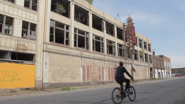 Abandoned building in Gary, Indiana