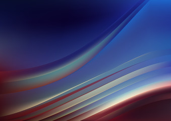 Creative Curve Background vector image design