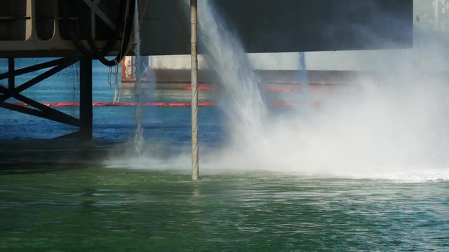 Performing integrate acceptance test (IAT) to test power management system of the jack up rig at the shipyard by using the paddle BHA to generate torque while pumping. 