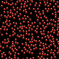 Red bubbles abstract background with red circles