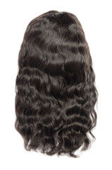 short loose wavy black human hair lace weaves  bob wigs