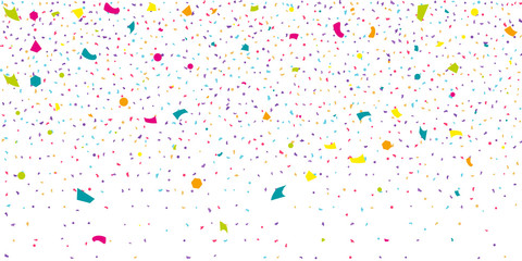 Abstract flying confetti.