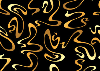 Art Nouveau seamless pattern.