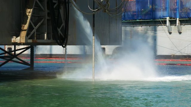 Performing integrate acceptance test (IAT) to test power management system of the jack up rig at the shipyard by using the paddle BHA to generate torque while pumping. 