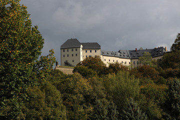 Fototapeta na wymiar Die Festung Königsstein