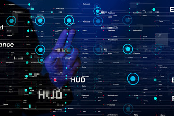 Touch screen technology. Future modern touch screen technology