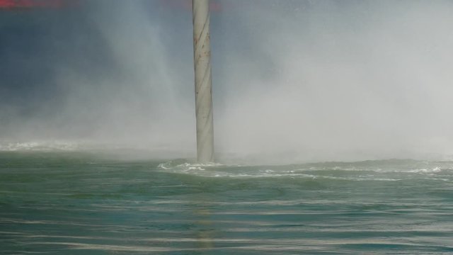 Performing integrate acceptance test (IAT) to test power management system of the jack up rig at the shipyard by using the paddle BHA to generate torque while pumping. 