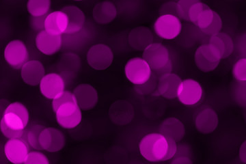Fuchsia pink toned blurred bokeh background