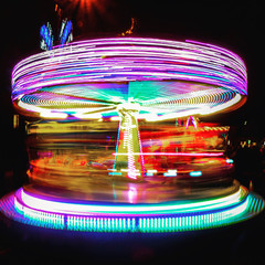 carousel at night