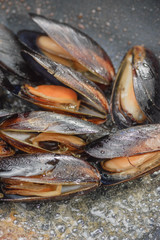 ムール貝のワイン蒸し