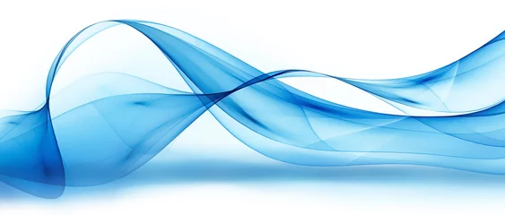 Foto auf Acrylglas Abstrakte Welle abstrakter blauer Hintergrund