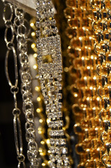 golden beads
