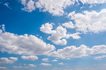 Blue sky clouds for background