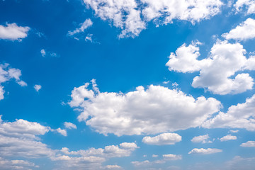 Blue sky clouds for background