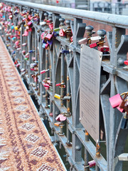 City walk through Hamburg in Germany