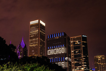 The lights of Chicago