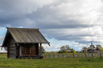 old house in village