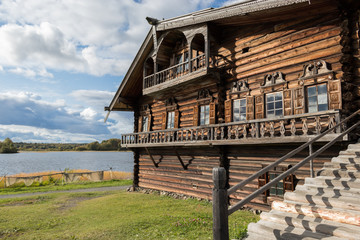 old wooden house