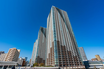 Fototapeta premium 東京都中央区勝どきTHE TOKYO TOWERS ザ・トウキョータワーズ