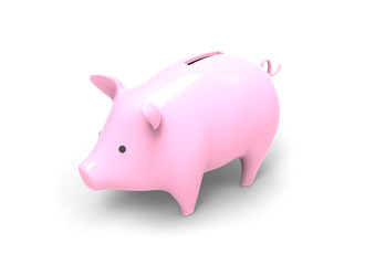 Savings Piggy Bank - Pink colour