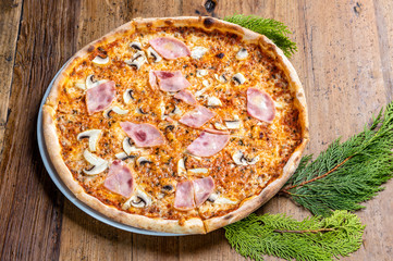 roast beef salad with baked vegetables and feta cheese