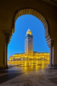 Hassan II Moschee in Casablanca