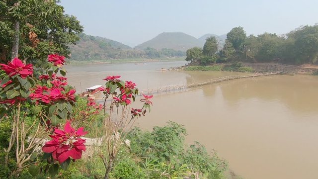 Nam Khan RIver In Luang Prabang, Laos