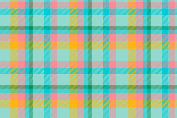 Tartan scotland seamless plaid pattern vector. Retro background fabric. Vintage check color square geometric texture.
