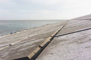 Deich am Meer