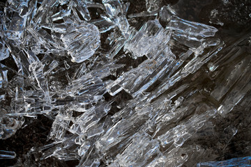 Ice shards