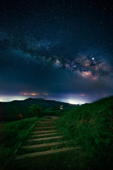 東伊豆の春の天の川