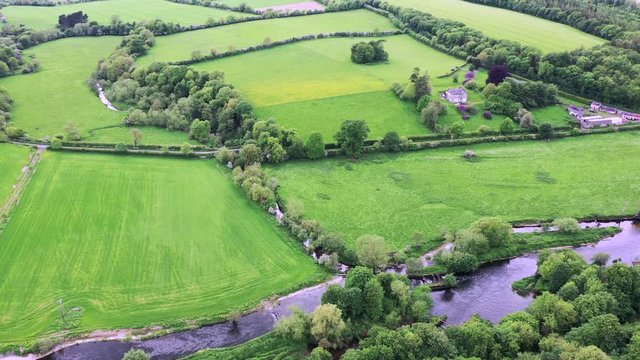 The Battle Of The Boyne field in County Louth, Ireland.