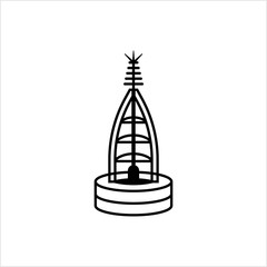 Buoy Icon, Float Buoy Icon