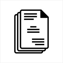 Sheet Icon, Document Icon, Paper Icon