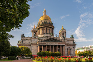 Saint Petersburg - Isaac Cathedral in summer, Russia