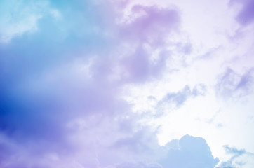 Clouds and skies with a pastel background and sweet sky background wallpaper