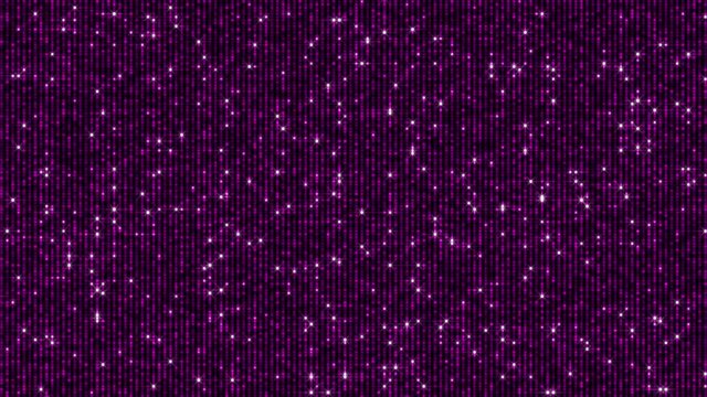 Simple purple particle background with stars.