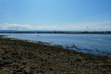 Blick über die Beauly Firth Bucht  in Schottland, in der Nähe von Inverness