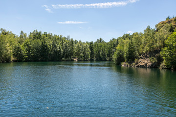Naklejka premium lake