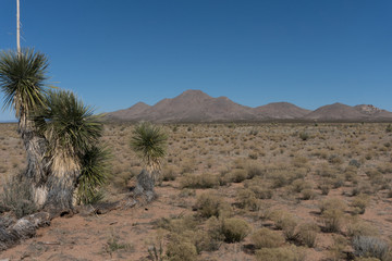 Grandmother Mountain range in southwest New Mexico.