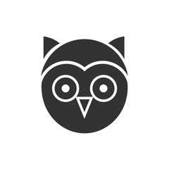 Owl Vector Icon Sign Symbol