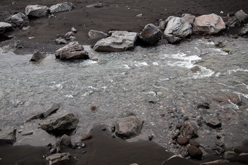 Steine im Wasser