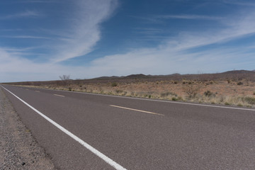 New Mexico state highway nine.