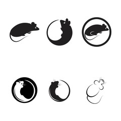 Naklejka premium Mouse icon Vector