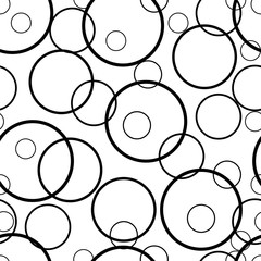 Seamless abstract pattern White background, vector.
